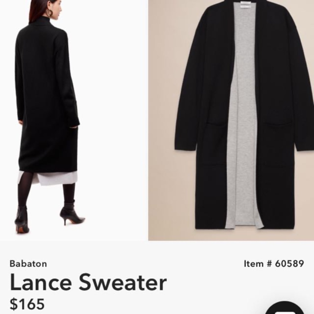 Aritzia babaton lance sweater